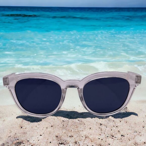 Clear Translucent Frames with blue lens - Picture 1 of 11